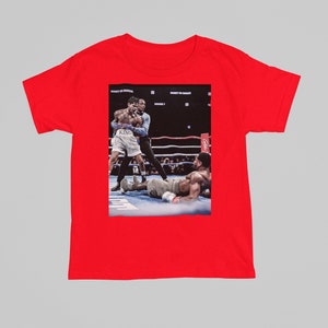 King Ryan Garcia T-Shirt Czerwony