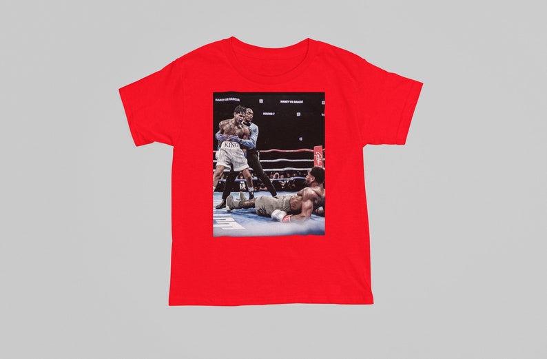 King Ryan Garcia T-Shirt Czerwony