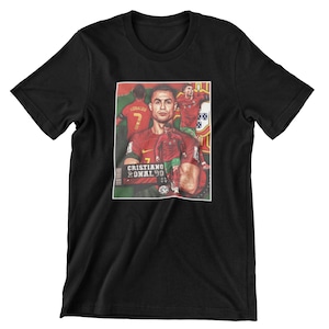 2022 Qatar World Cup Soccer T-shirt - Christiano Ronaldo
