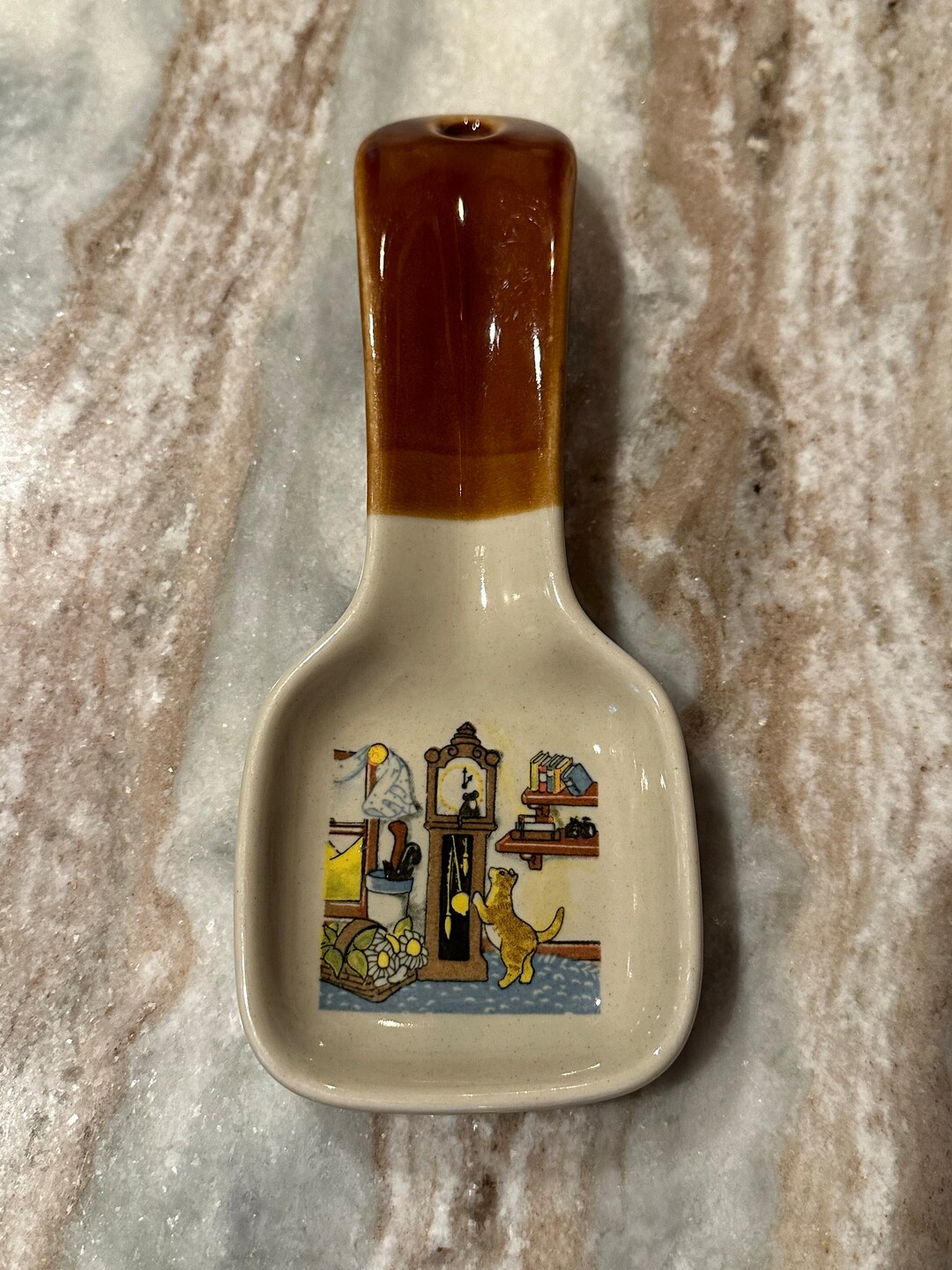 Vintage Otagiri Spoon Rest Made in Japan Cat Lover Gift Etsy