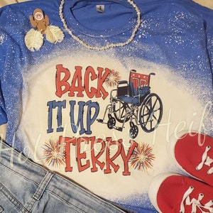 Back it up Terry - Juli viertes T-Shirt - gebleicht