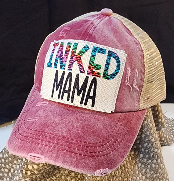 Mommy and me Criss Cross Hat Bundle Leopard Black (2 Pack) Funky Junque Mommy and Me Mother Daughter Criss Cross Baseball Cap