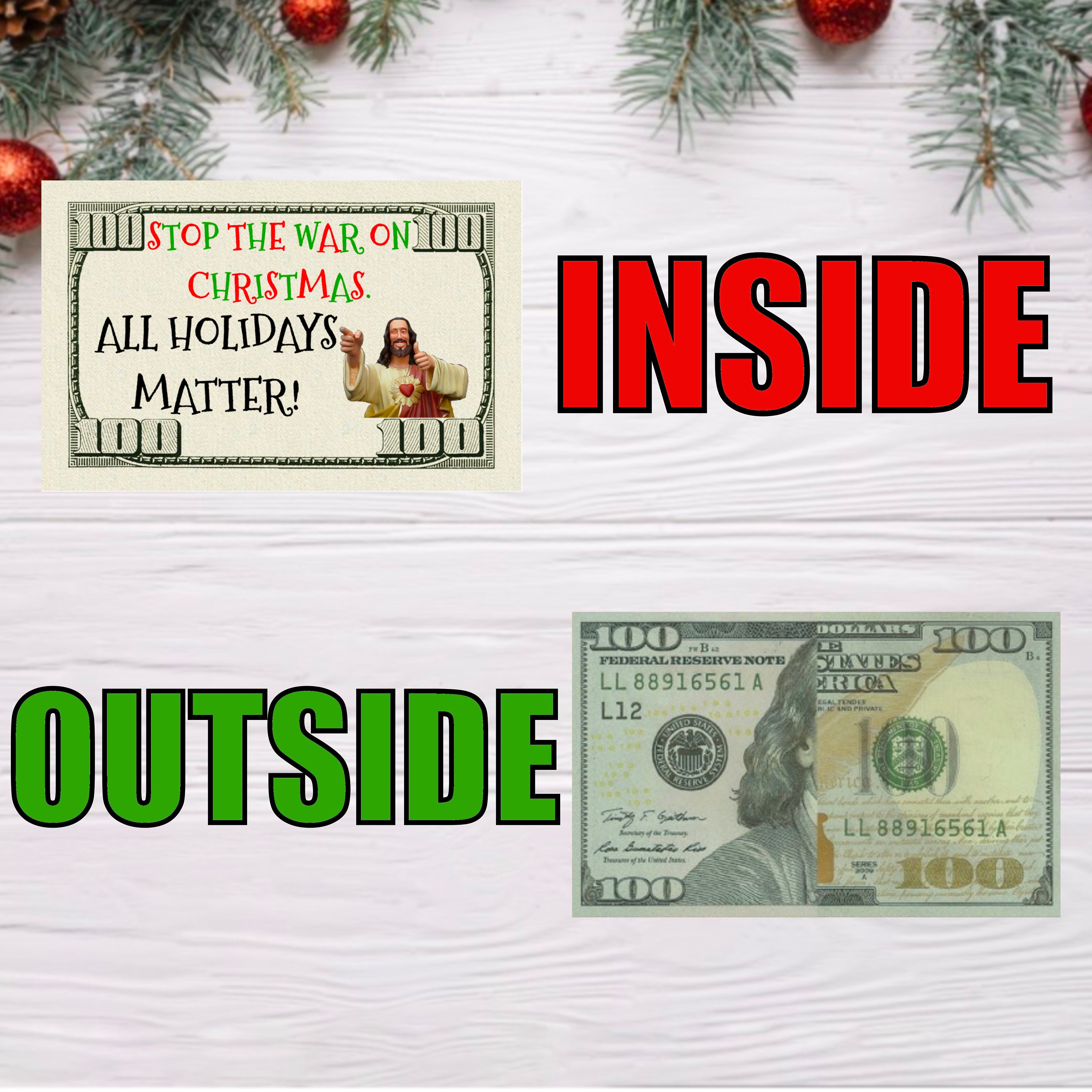 thumbnail interactive-video image 1 of 50 Pack Donald Trump 'INNOCENT' Dollar Bills – Funny Money, 'Travesty Of Justice' – MAGA 2024 Campaign Novelty 1 of 6