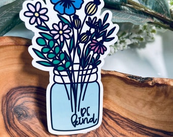 Be kind laptop sticker,christian sticker,bible verse sticker,christian decal,faith stickers,vinyl stickers,christian gifts,faith stickers