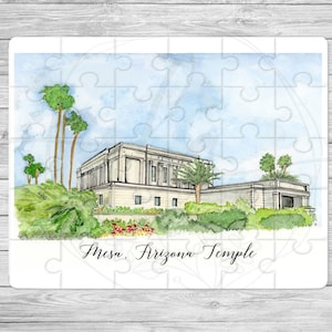 Mesa temple puzzles, religious puzzle, Christian puzzle, lds games, bible puzzle, lds gifts for kids, mormon gifts, lds gifts for women