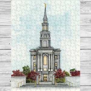 Philadelphia temple puzzles, religious puzzle,Christian puzzle,lds games,bible puzzle, lds gifts for kids, mormon gifts, lds gifts for women