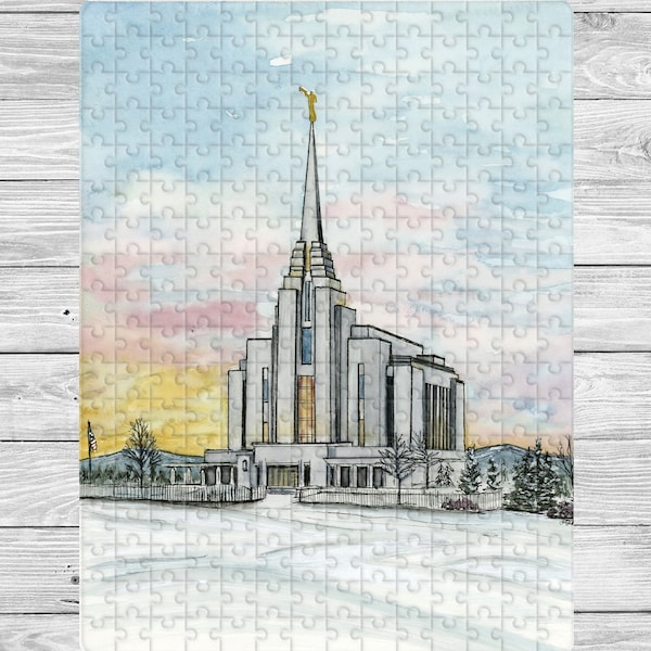 Lds Temple Puzzles Etsy Lds Temple Puzzles Etsy