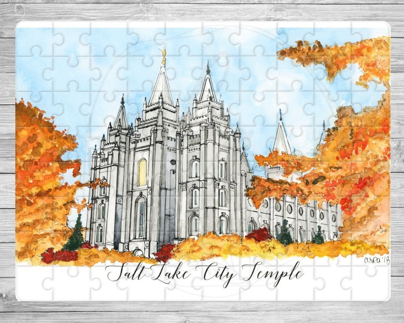 SLC Temple Puzzles Religious Puzzle Christian Puzzle Lds Etsy SLC Temple Puzzles Religious Puzzle Christian Puzzle Lds Etsy