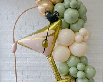 Guirnalda de globos para cumpleaños con martini, bikinis y martinis, Nochevieja, Un Tini más viejo, Dirty 30, Despedida de soltera con martini, Espresso Martini