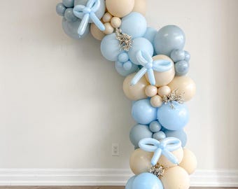 Cerulean Balloon Garland Kit with Shades of Blue for Birthday | Boy Baby Shower | Bachelor Party | Engagement Party | Wedding and More