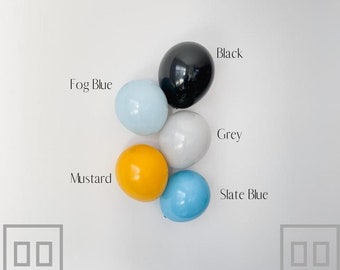 Construction Balloon Garland | DIY Balloon Garland Kit | Construction Party Decor | Muted Construction Birthday Decor | Boy Birthday Decor