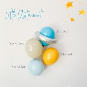 First Trip Around The Sun DIY Balloon Garland Kit | Two The Moon Birthday Decor | Space Theme Balloon Garland | Astronaut Birthday Decor