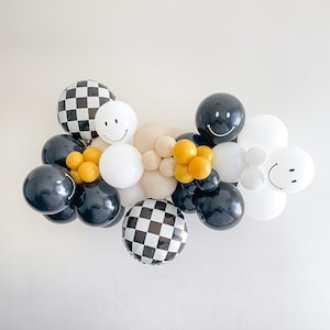 One Cool Dude Balloon Garland | One Happy Dude Balloon Garland | One Cool Dude Party Decor | One Groovy Dude | One Happy Guy | Smiley Face