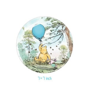 Retro Winnie The Pooh Party Plates | Winnie The Pooh First Birthday | Gender Reveal | Winnie The Pooh Baby Shower Decor | Winnie The Pooh