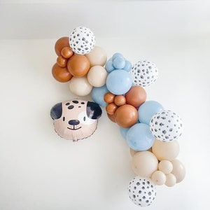 Paw Pawty Balloon Garland | Puppy Balloon Arch | Puppy 1st birthday | Puppy Birthday Party | Lets Pawty | Paw Print Balloon Garland | Wild