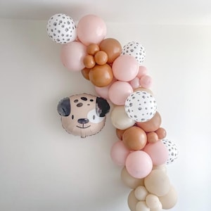 Paw Pawty Balloon Garland | Puppy Balloon Arch | Puppy 1st birthday | Puppy Birthday Party | Lets Pawty | Paw Print Balloon Garland | Wild