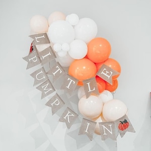 Kit ghirlanda di palloncini piccola zucca fai da te / baby shower piccola zucca / ghirlanda di palloncini autunnali Boho / matrimonio innamorato / addio al nubilato autunnale