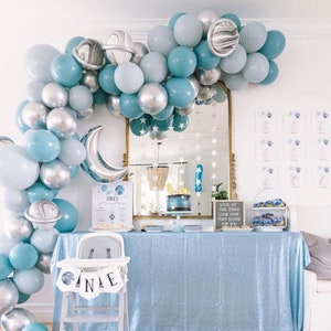 Trip Around The Sun DIY Balloon Garland Kit | Space Theme Birthday | Little Astronaut | First Birthday Decor | Two The Moon | First Birthday