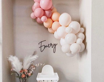 Dusty Rose Boho DIY Balloon Garland Kit | 1st Birthday cream peach, taupe, peach, Pink Balloon Arch | Baby Shower | Bridal Shower