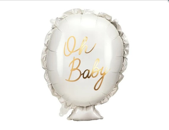 Letras ¡oh Baby! Para Gender Reveal Decoración Por @fiestastemaplaymx