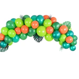 Zestaw girlandy balonowej Dino DIY | Wild One Jurassic Themed Birthday | Jungle Balloons | Zestaw girlandy balonowej RAWR | Dekoracja urodzinowa Wild One