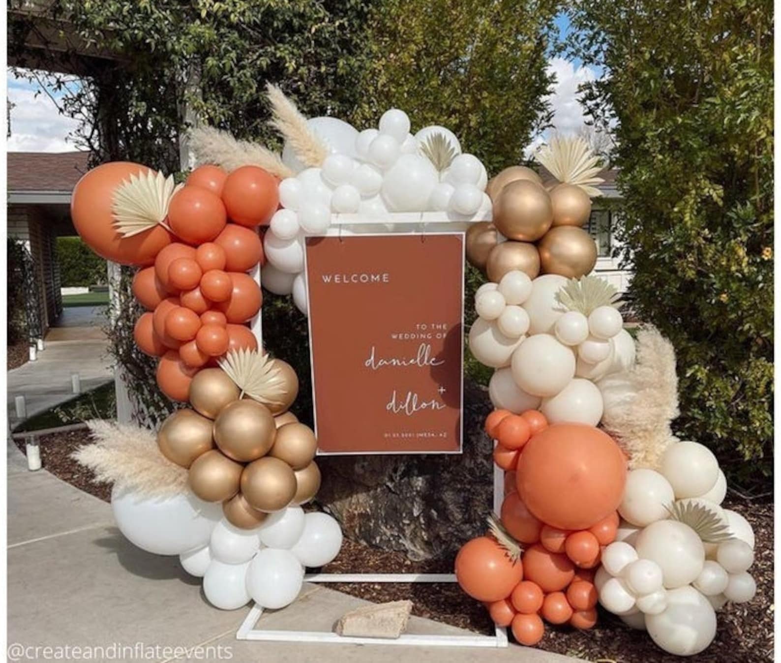 Rustic Boho DIY Balloon Garland Kit Terracotta Burnt Orange Etsy