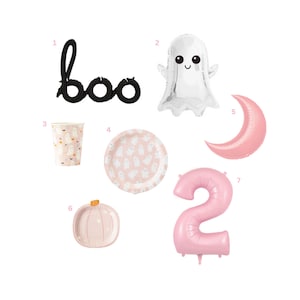 Boo I'm Two | Cute Halloween Birthday Decor | Halloween Party | Pink Halloween Decor | Boo I'm Two | Cute Boo Bash | Spooky One