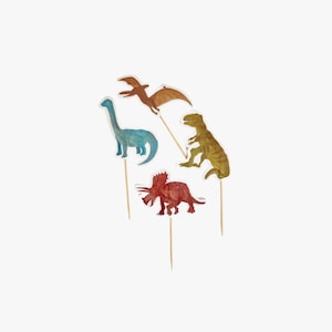 Dinosaur Cupcake Toppers | Three Rex Birthday | Dinosaur Cupcake Topper | Dinosaur Birthday | Dino Baby Shower | RAWR I'm Four Birthday