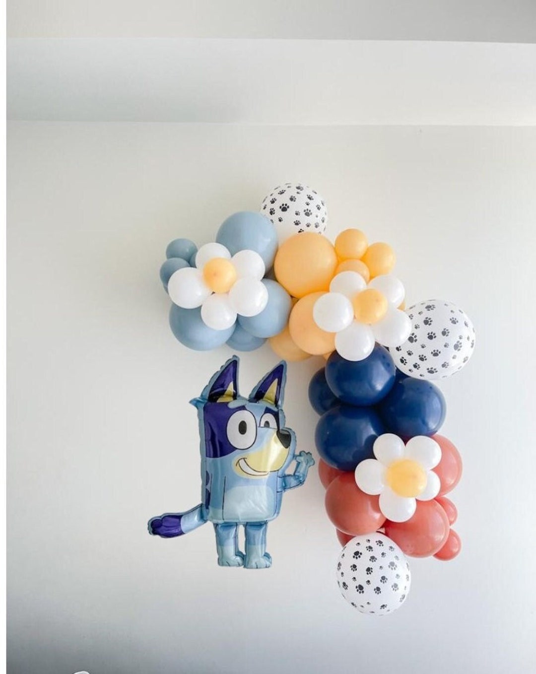 Bluey Balloon Garland Bluey Daisy Balloon Arch Bluey Party Decor for Girl  Pastel Bluey Party Wackadoo I'm Two Bluey Puppy Pawty 