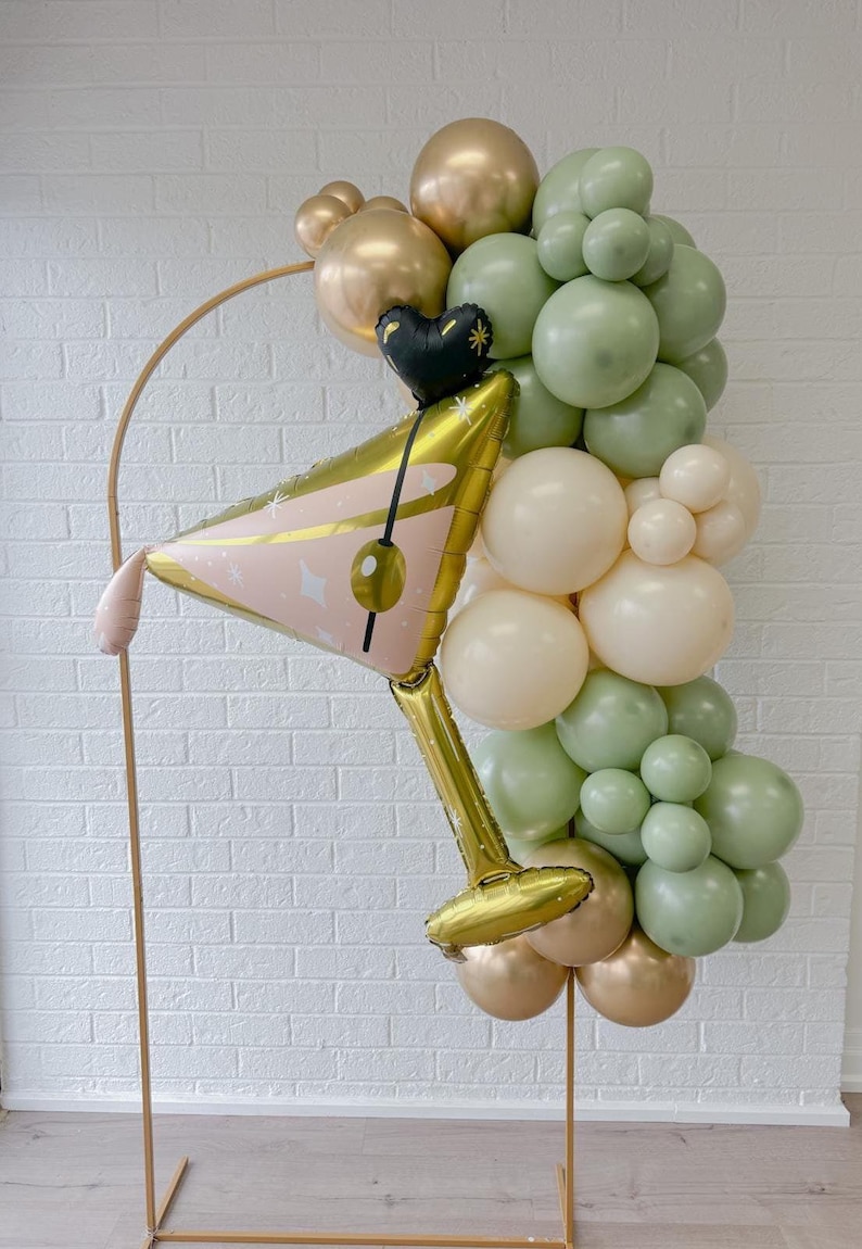 Bikinis and Martinis Balloon Garland DIY Kit
