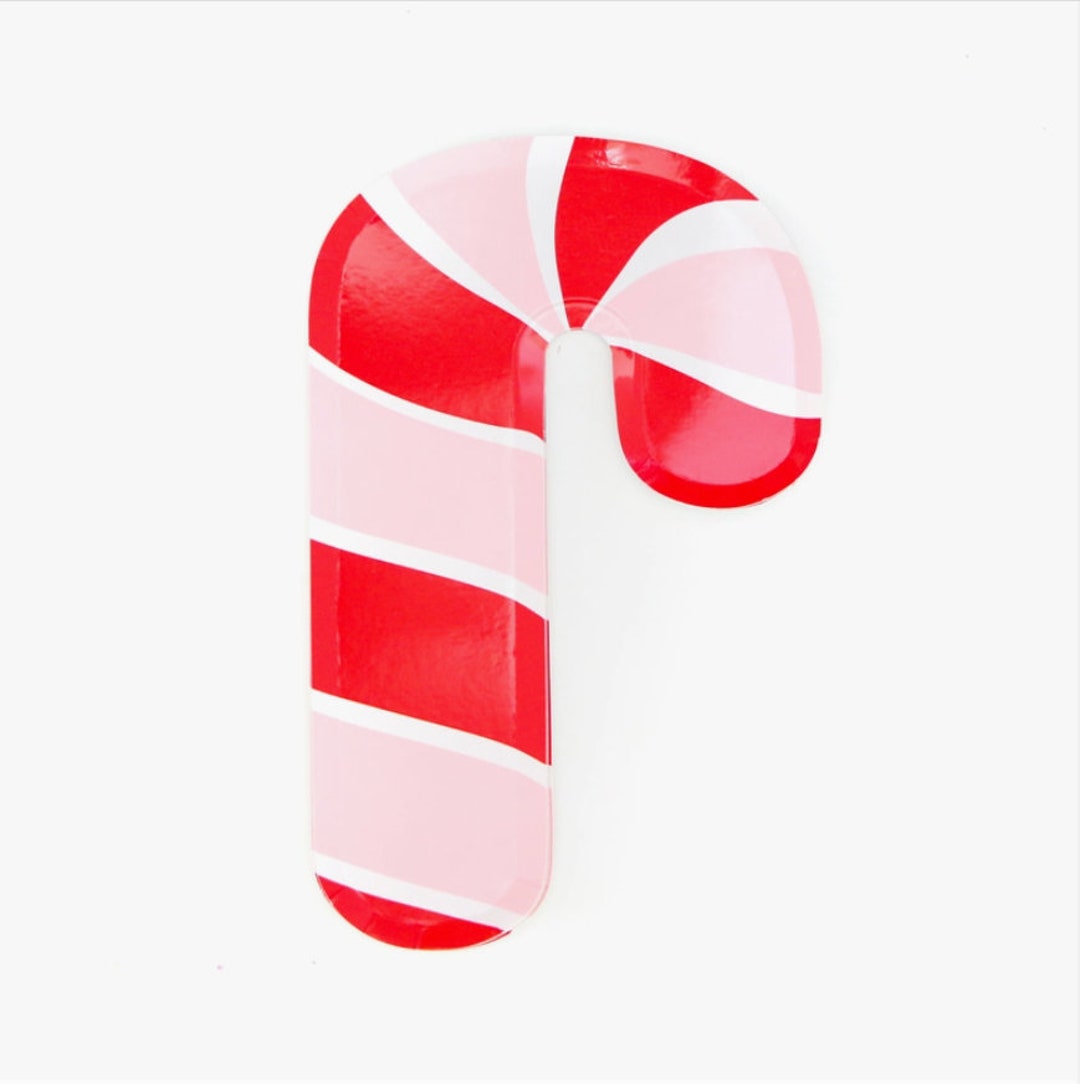 100 Stück Weihnachts-Zuckerstangen-Papierausschnitte – Glitzernd, Mit Klebepunkten, Für DIY-Dekoration