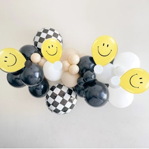 One Cool Dude Balloon Garland | One Happy Dude Balloon Garland | One Cool Dude Party Decor | One Groovy Dude | One Happy Guy | Smiley Face