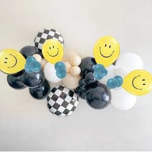 One Cool Dude Balloon Garland | One Happy Dude Balloon Garland | One Cool Dude Party Decor | One Groovy Dude | One Happy Guy | Smiley Face