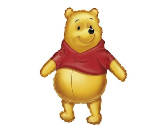Jumbo Winnie the Pooh Balloon | 29" Pooh bear balloon | Classic Winnie the pooh decor, Winnie the pooh baby shower, Winnie the Pooh Birthday