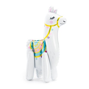 Palloncino Foil Lama in piedi 24 pollici / Taco &#39;bout a party / Compleanno lama / Fiesta Party, Palloncino lama, Boho Llama Party, Cinco de Mayo Decor