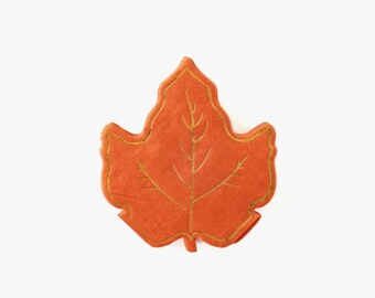 Servilletas de Acción de Gracias con diseño de hoja de arce / Decoración de Acción de Gracias / Baby Shower de otoño / Decoración de mesa de otoño para Acción de Gracias / Despedida de soltera de otoño / Cumpleaños de otoño