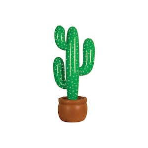 Giant Cactus Balloon | Cactus Foil Balloon | Fiesta Decorations | Car Themed Birthday | Two Fast Party Decor | Last Fiesta | Cactus Party