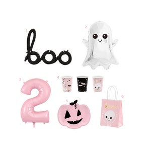 Boo I'm Two | Cute Halloween Birthday Decor | Halloween Party | Pink Halloween Decor | Boo I'm Two | Cute Boo Bash | Spooky One