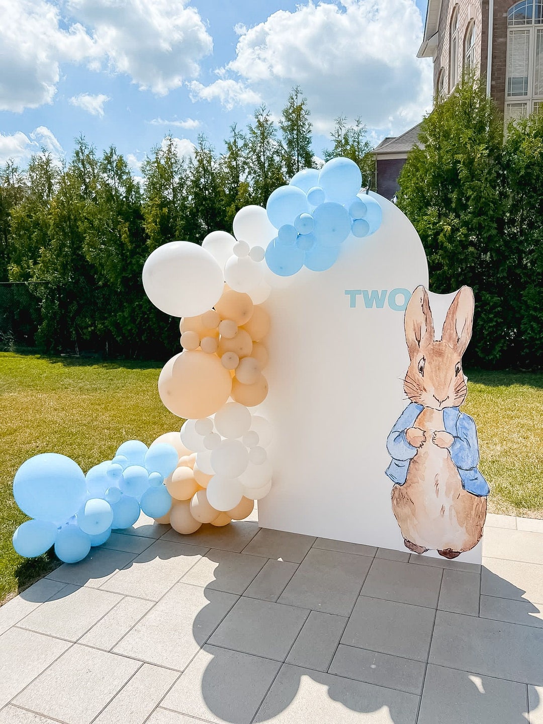 Classic Peter Rabbit Balloon Garland | Peter Rabbit First Birthday ...