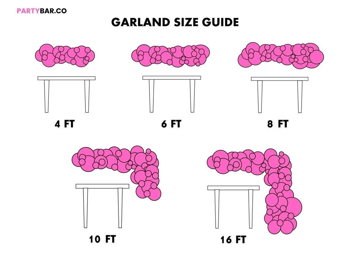 LICENSED Bluey Bingo Balloon Garland Kit