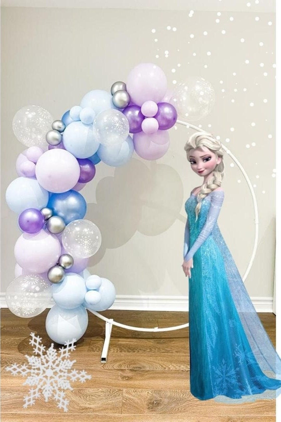 Frozen Balloon Garland Kit Frozen Balloon Arch Winter Onederland Party Frozen Birthday Party Frozen Party Decor Frozen Balloons Etsy
