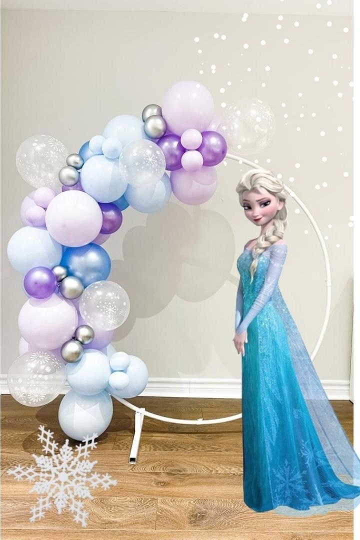 Frozen Balloon Garland Kit 12Ft - Frozen Balloon Arch, Winter Onederland  Party - Frozen Birthday Party, Frozen Party Decor, Frozen Balloons