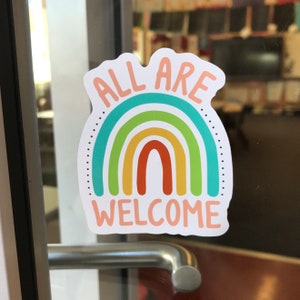 Leraar Sticker - Iedereen is welkom