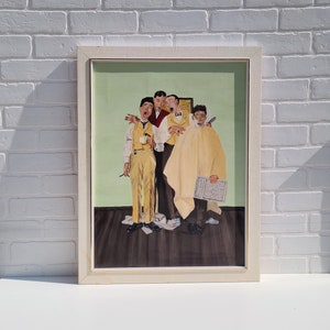 Rockwell barbershop - Etsy 日本