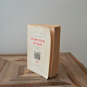 Le Docteur Jivago Dr. Zhivago 1958 Softcover Edition Boris Pasternak