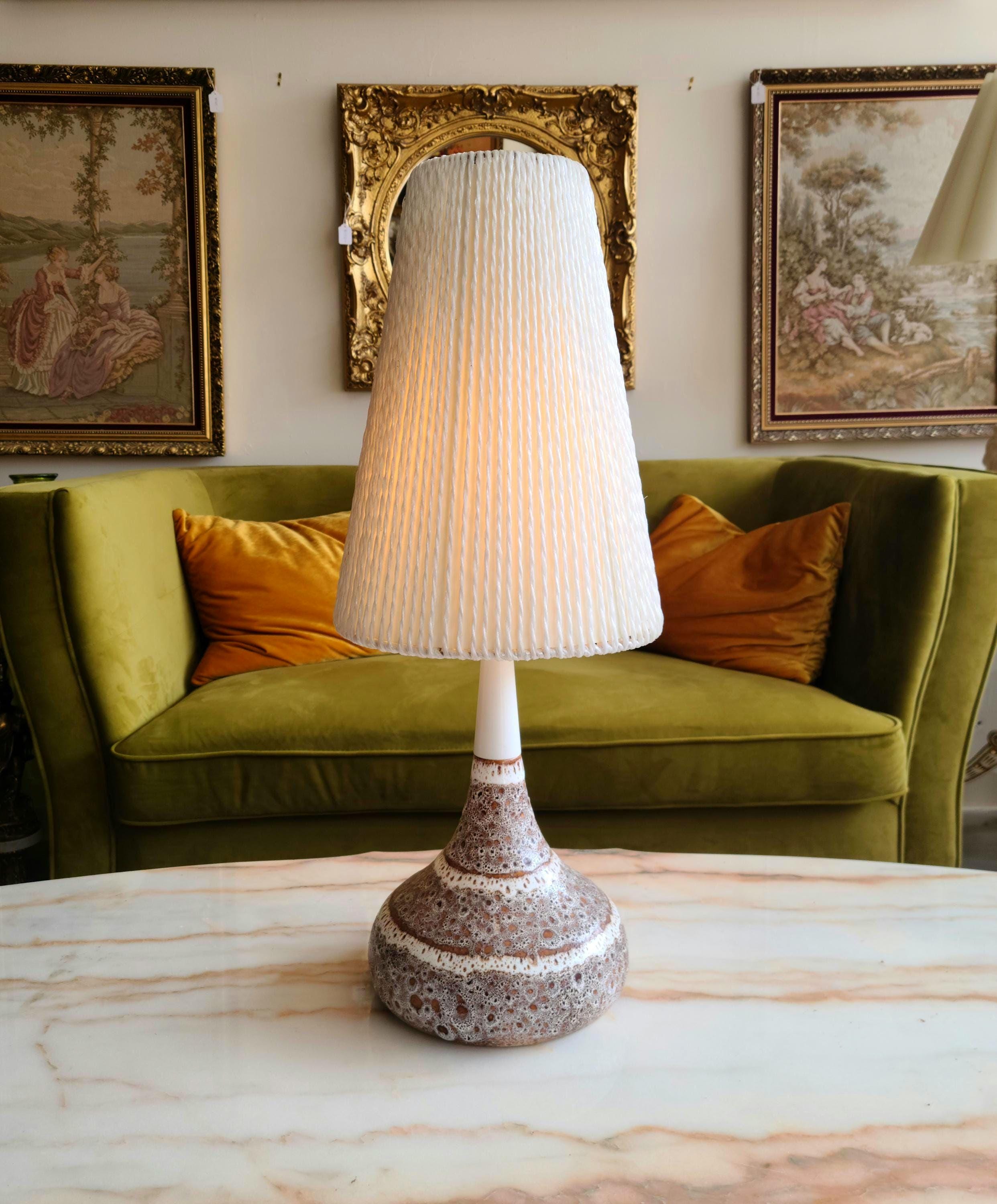 米国ヴィンテージ 1970' ミッドセンチュリー UFOアトミックメタルランプ