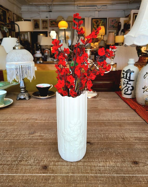 Vintage A.K. Kaiser Bisque Porcelain Bud Vase From Western Germany | Designed By Manfred Frey | 1970s | Signed M. Frey and Numbered 1332/2