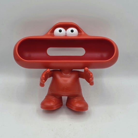 Beats Red by Dr. Dre Pill Bluetooth Speaker Holder | Beats Pill Dude Holder Stand | Toronto Maple Leafs Logo On The Back