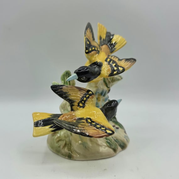Vintage BESWICK Baltimore Orioles Porcelain Bird Figurine | Made in England | Model No. 926 | Handpainted | Collectible | 1950s