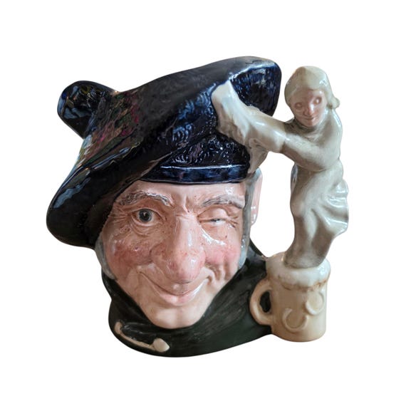 Vintage Royal Doulton Large Toby Jug 1972 Tam O'Shanter D6632